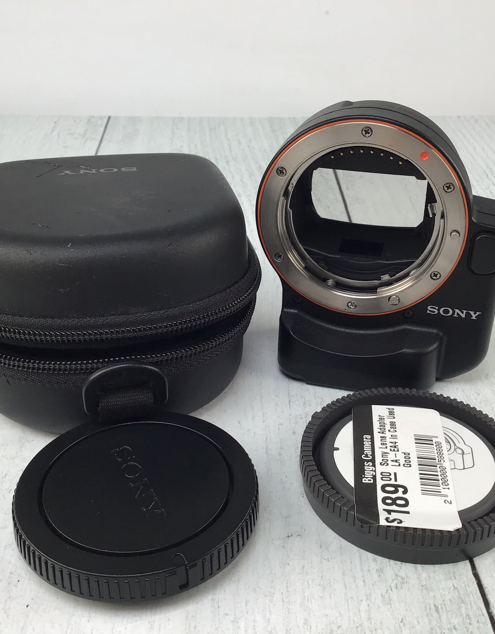 SONY Sony Lens Adapter LA-EA4 in Case Used Good