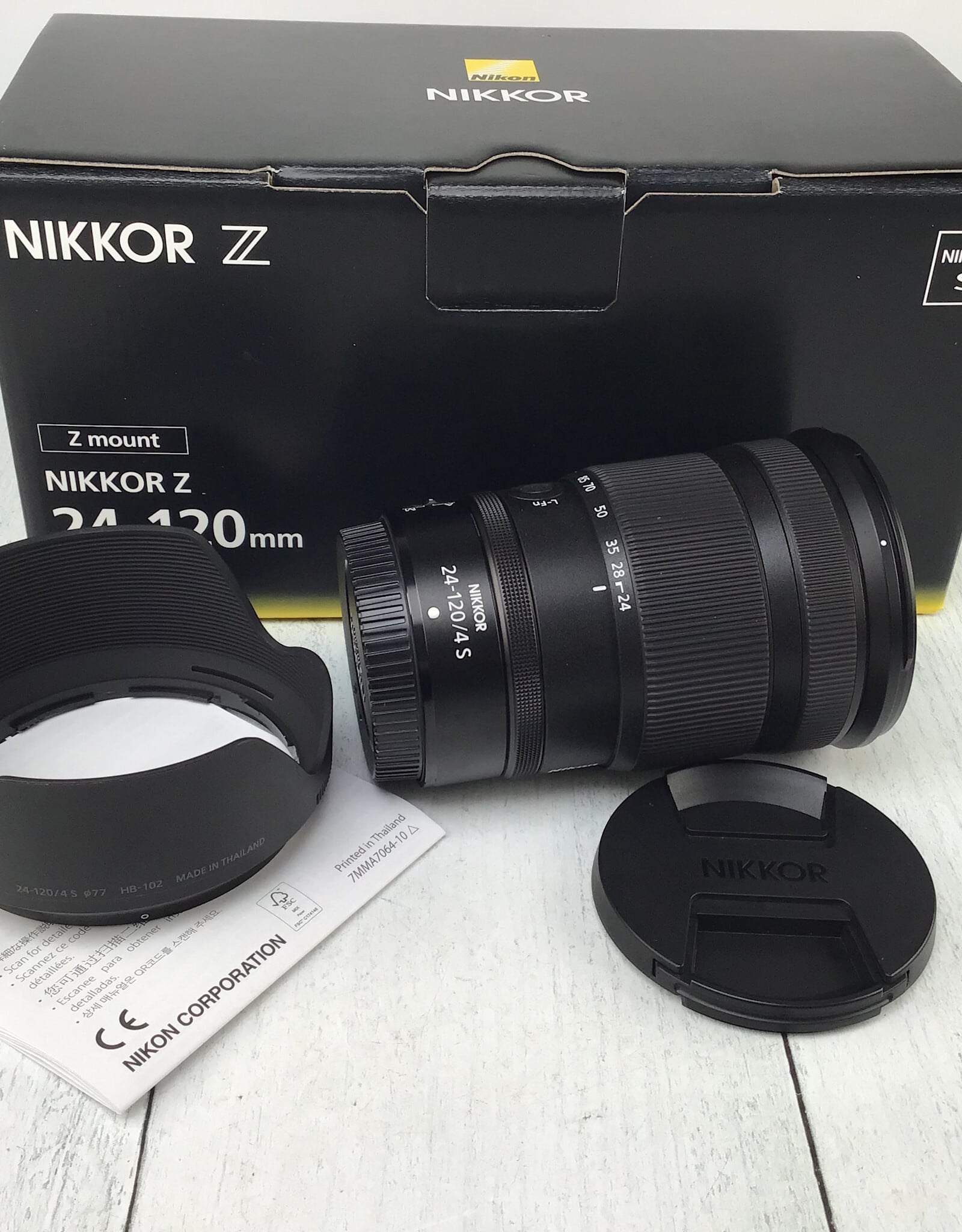 NIKON Nikon Z Nikkor 24-120mm f4 S Lens in Box Used EX