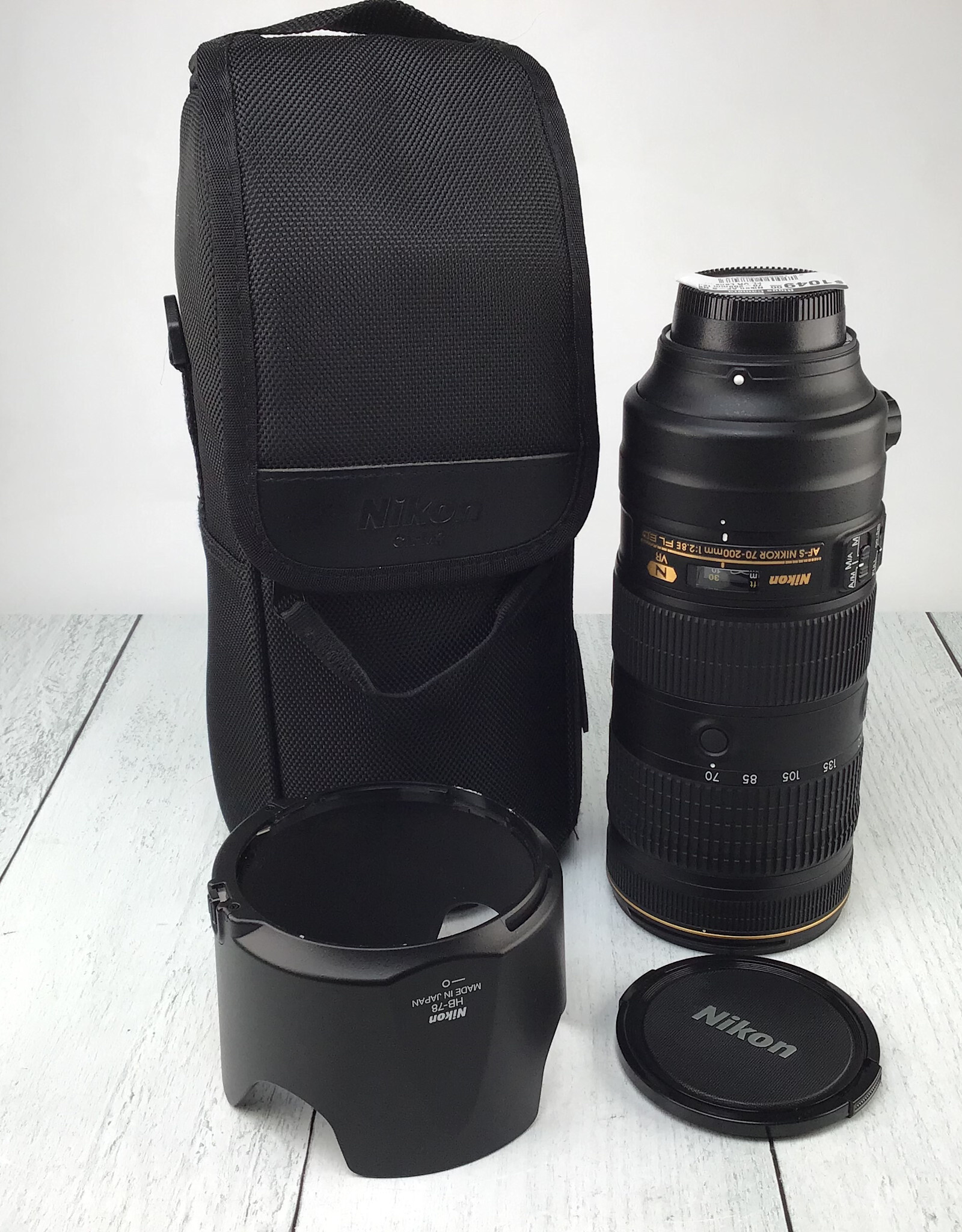 NIKON Nikon AF-S Nikkor 70-200mm f2.8 E FL VR Lens Used Good