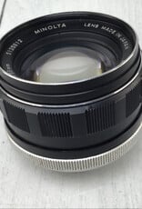 Minolta Minolta MC Rokkor PF 58mm f1.4 Lens used Good