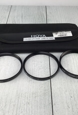 Hoya Hoya Close-Up II 82mm Filter Set +1, +2, +4 w/ Case Used Good