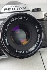 Pentax Pentax K1000 Camera w/ 50mm f2 Used Fair