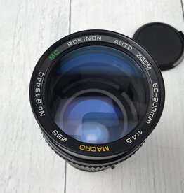 ROKINON Rokinon 80-200mm f4.5 Lens for Canon FD Used Good