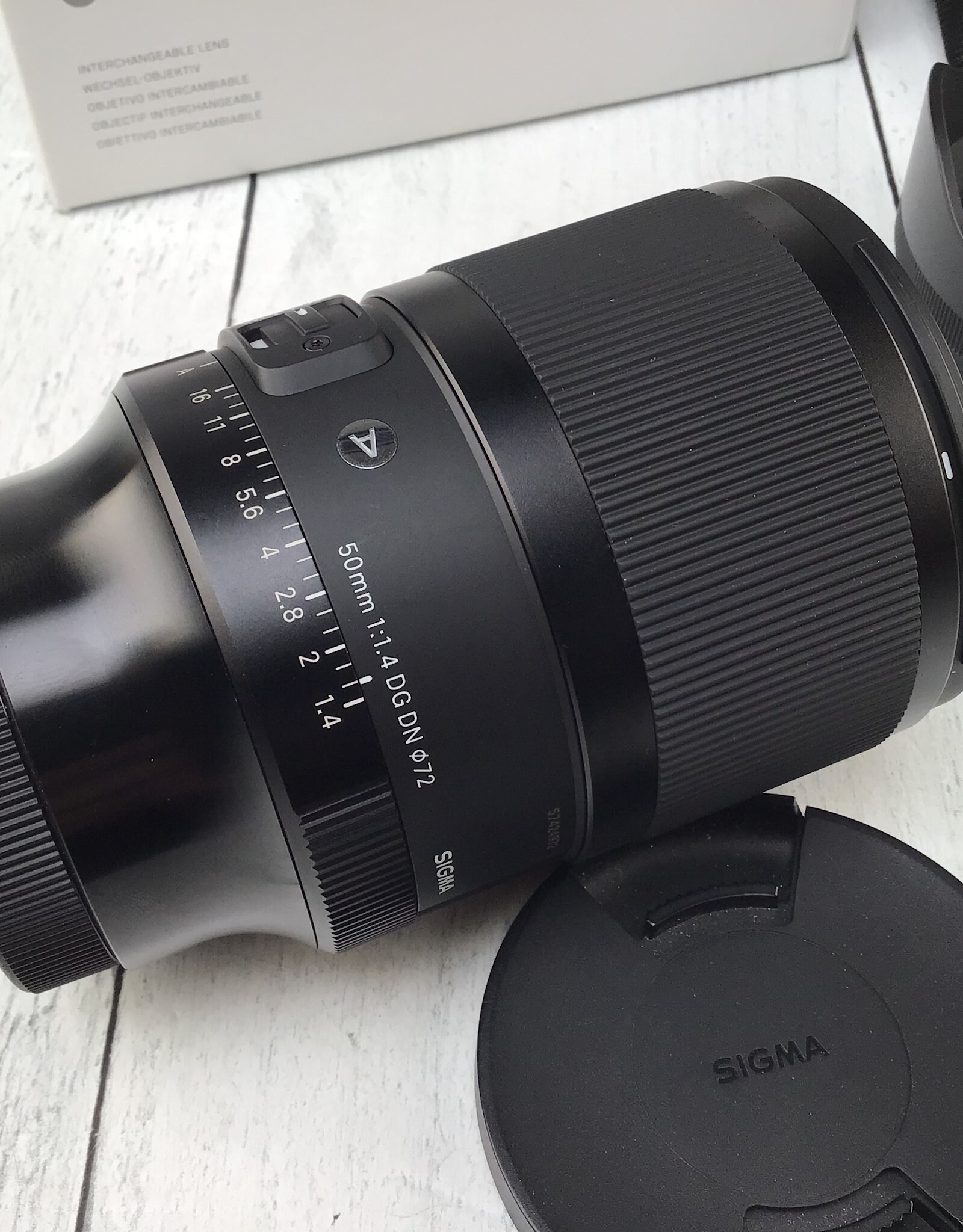 SIGMA Sigma Art 50mm f1.4 DG DN Lens for Sony Used LN