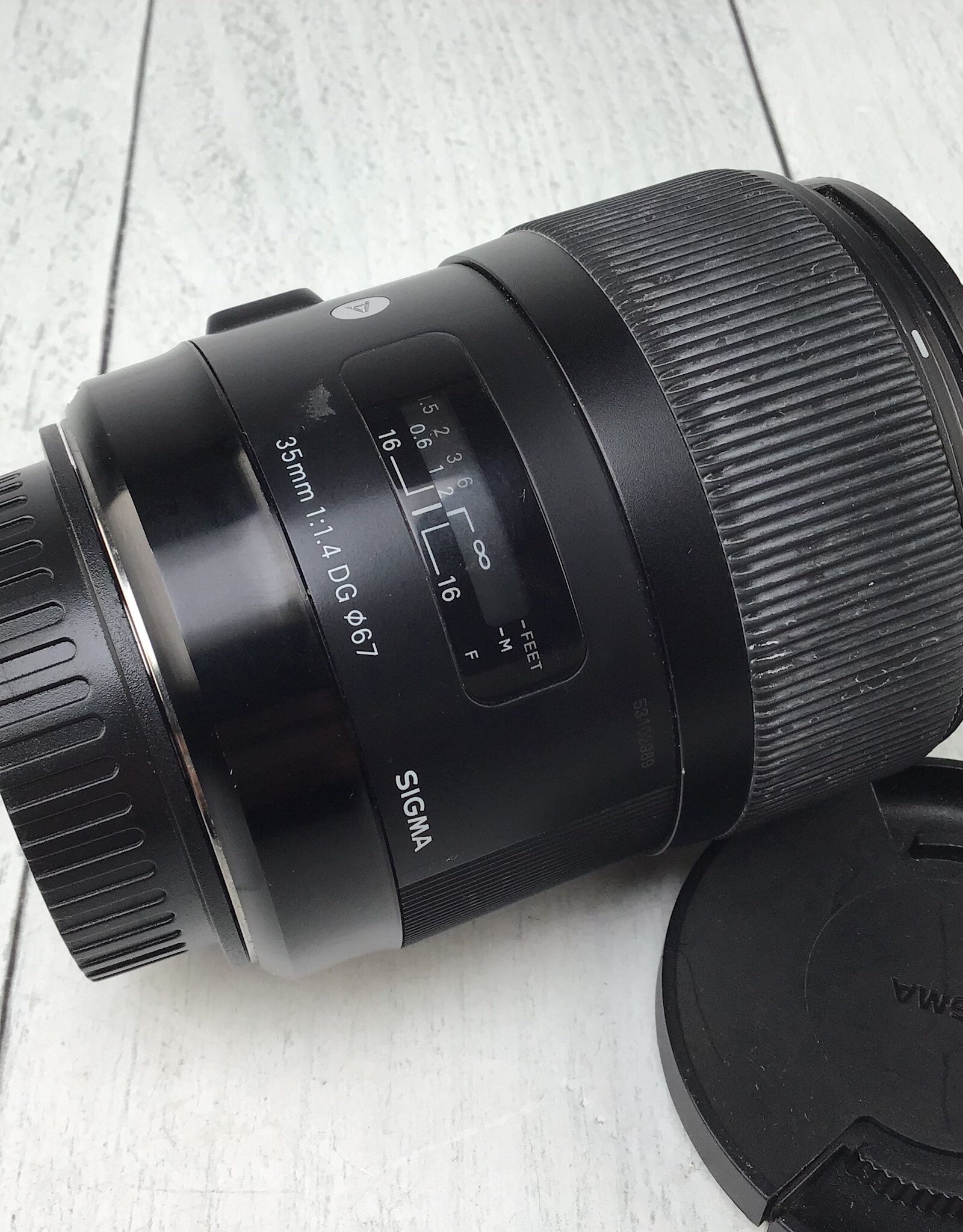 SIGMA Sigma Art 35mm f1.4 DG Lens for Canon Used Fair