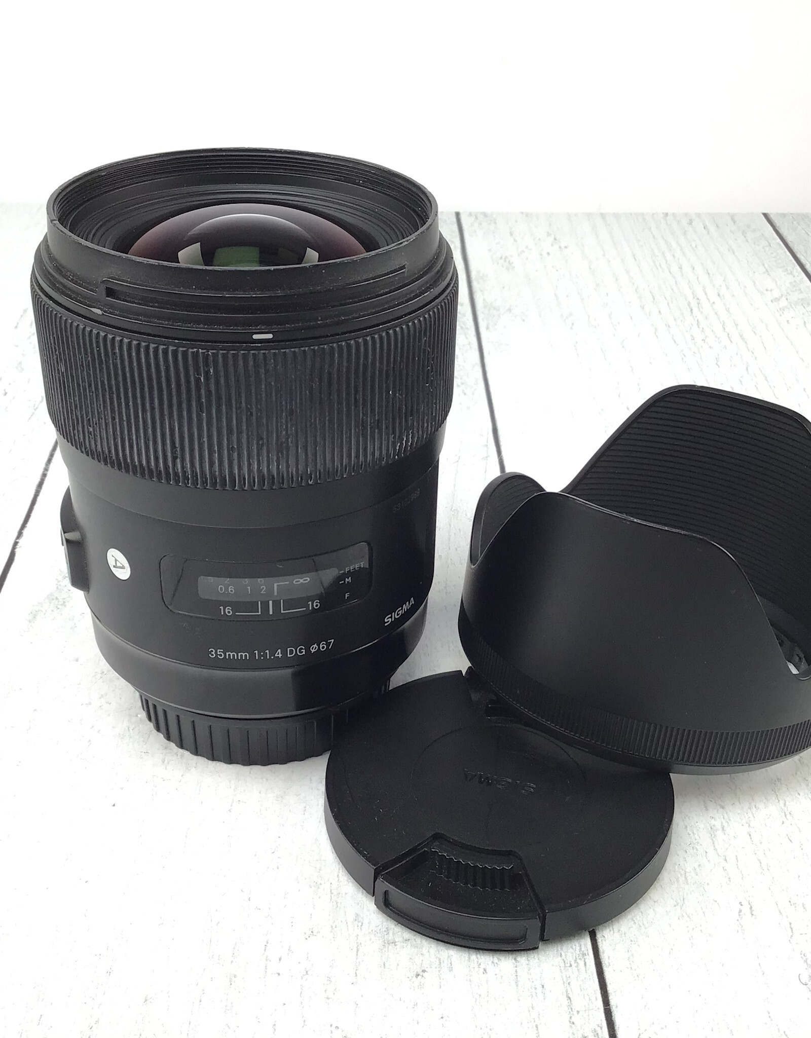 SIGMA Sigma Art 35mm f1.4 DG Lens for Canon Used Fair