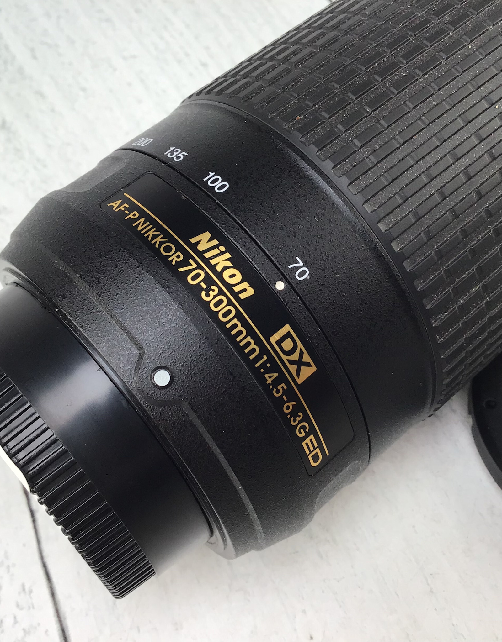 NIKON Nikon AF-P Nikkor 70-300mm f4.5-6.3 DX Lens Used Good