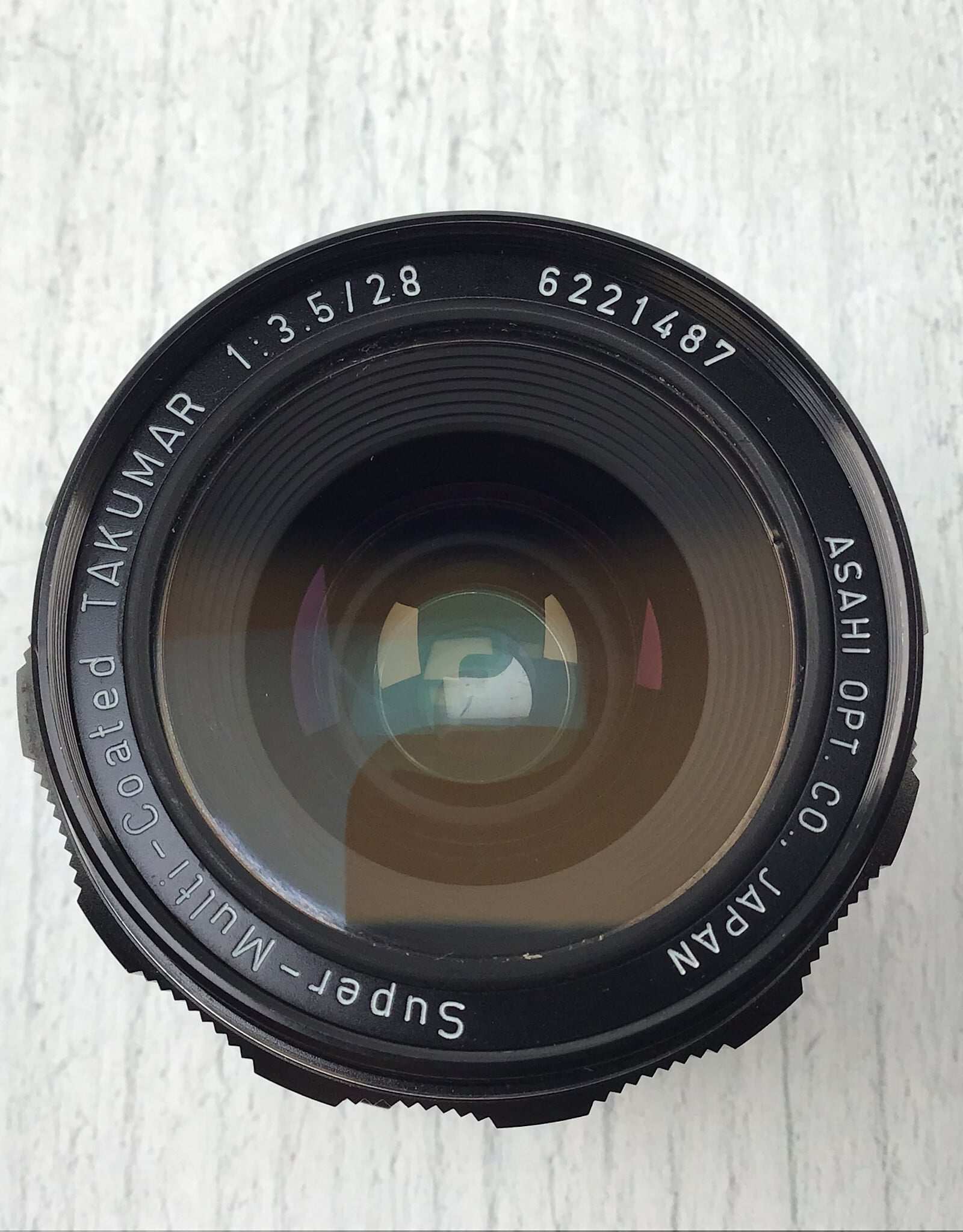 Pentax Pentax SMC Takumar 28mm f3.5 Lens Screw Mount Used Good