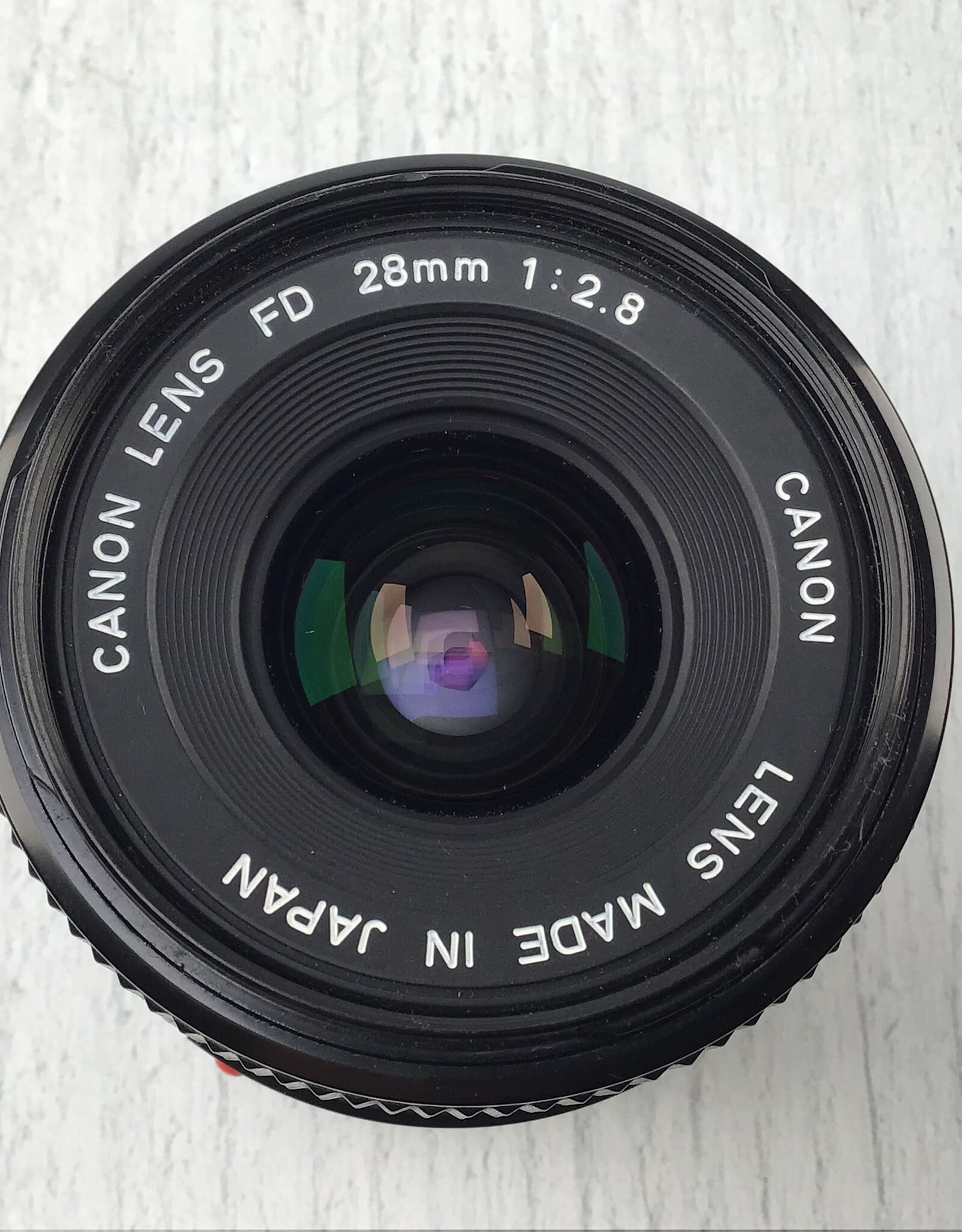 CANON Canon FD 28mm f2.8 Lens Used Good