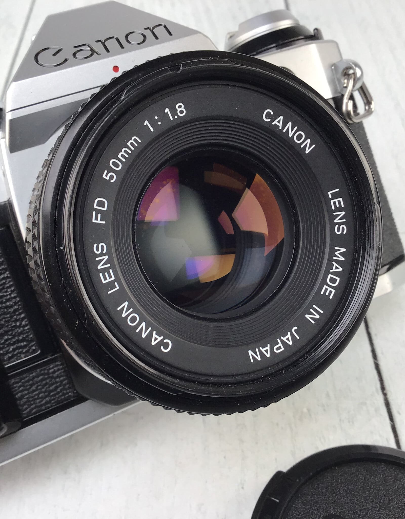 CANON Canon AE-1 Program Camera w/ 50mm f1.8 Good