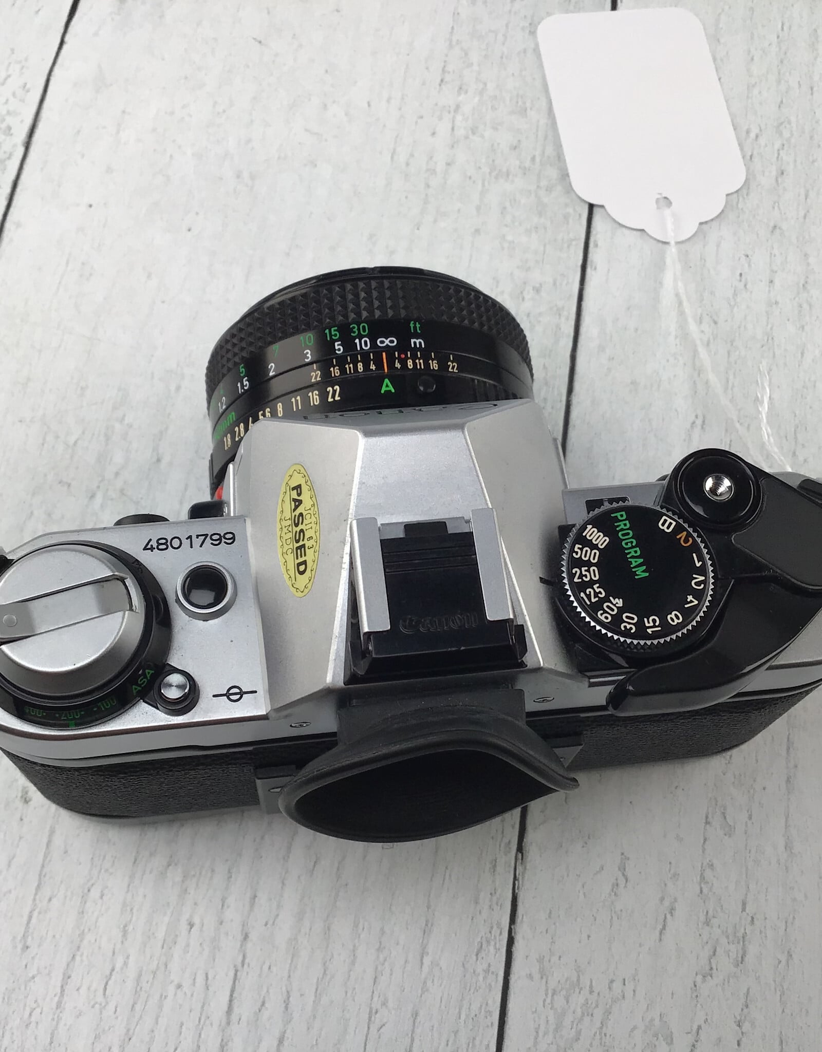 CANON Canon AE-1 Program Camera w/ 50mm f1.8 Good