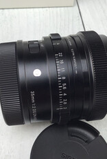 SIGMA Sigma 35mm f2 DG DN Lens for Sony in box Used EX
