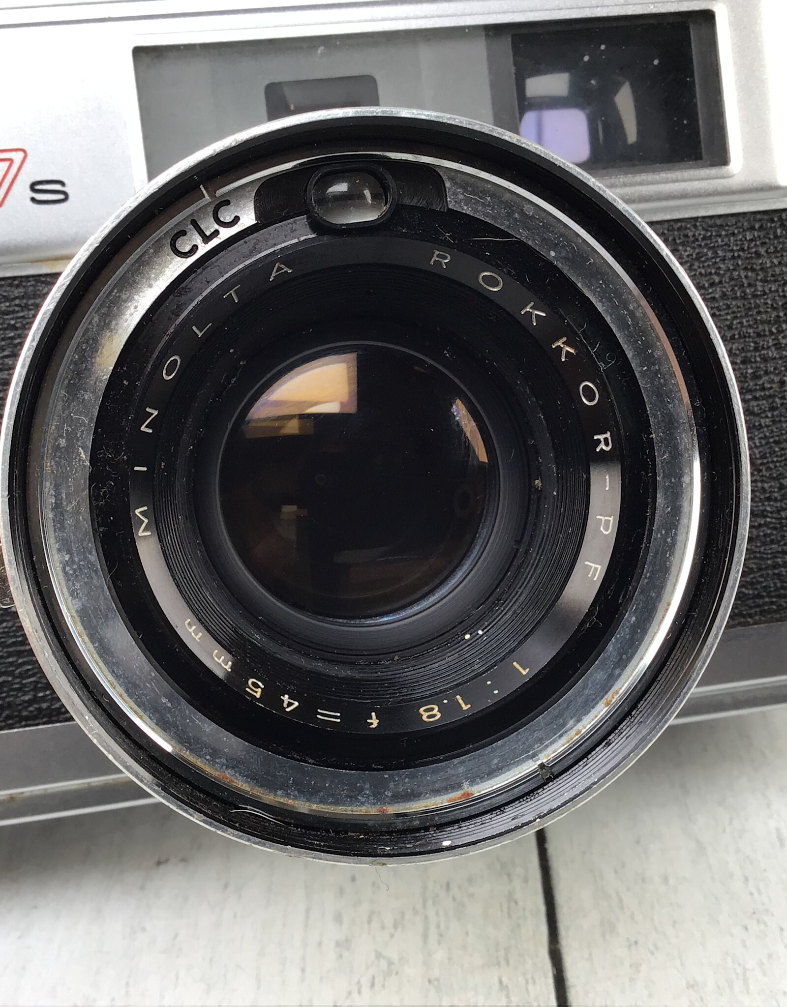Minolta Minolta Hi-Matic 7S Camera Meter Not Working Used As IS