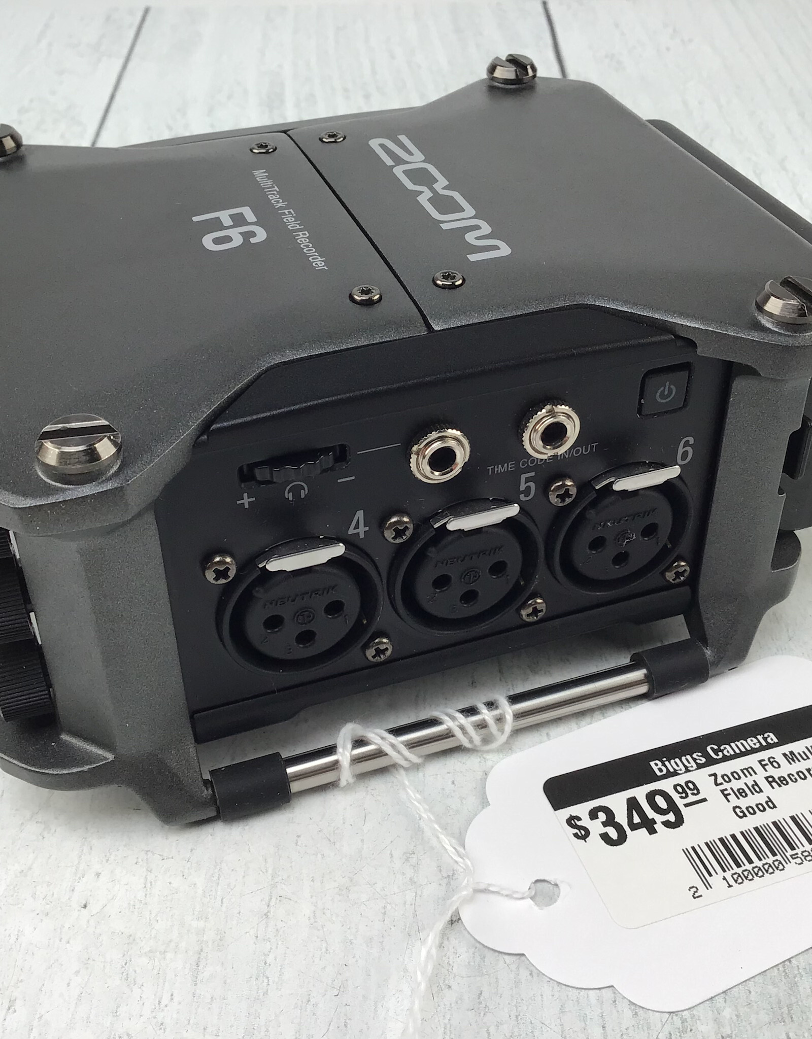 Zoom F6 Multi Track Field Recorder Used Good