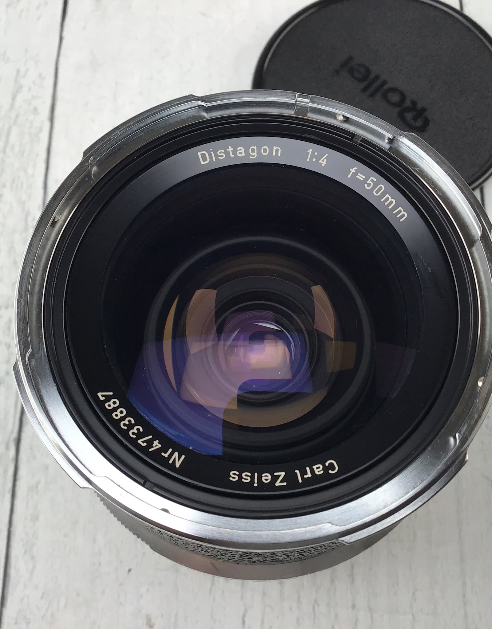 Rollei Rollei 50mm f4 Carl Zeiss Distagon Lens for SL66 Used Good