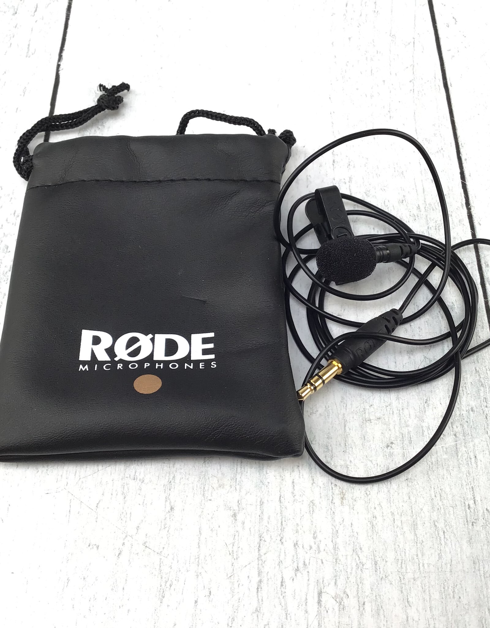 RODE Rode Lav Mic w/ Pouch Used Good