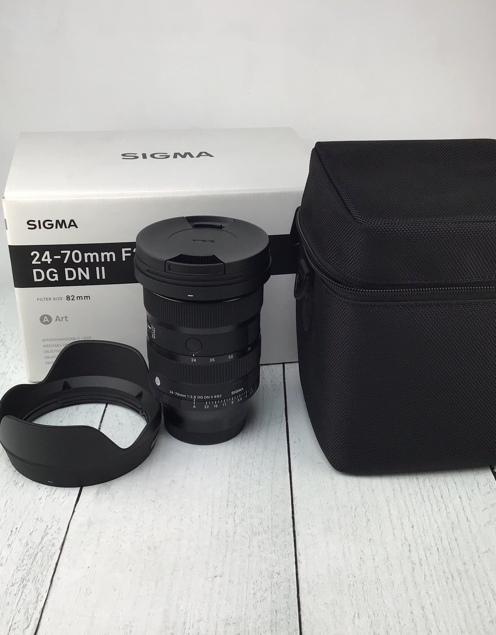 SIGMA Sigma Art 24-70mm f2.8 DG DN II Lens for Sony in Box Used EX