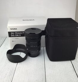 SIGMA Sigma Art 24-70mm f2.8 DG DN II Lens for Sony in Box Used EX