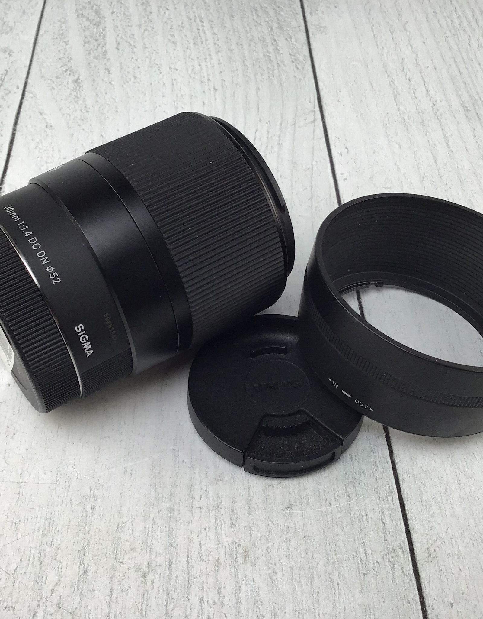 SIGMA Sigma 30mm F1.4 DC DN Lens for Sony E Used Good