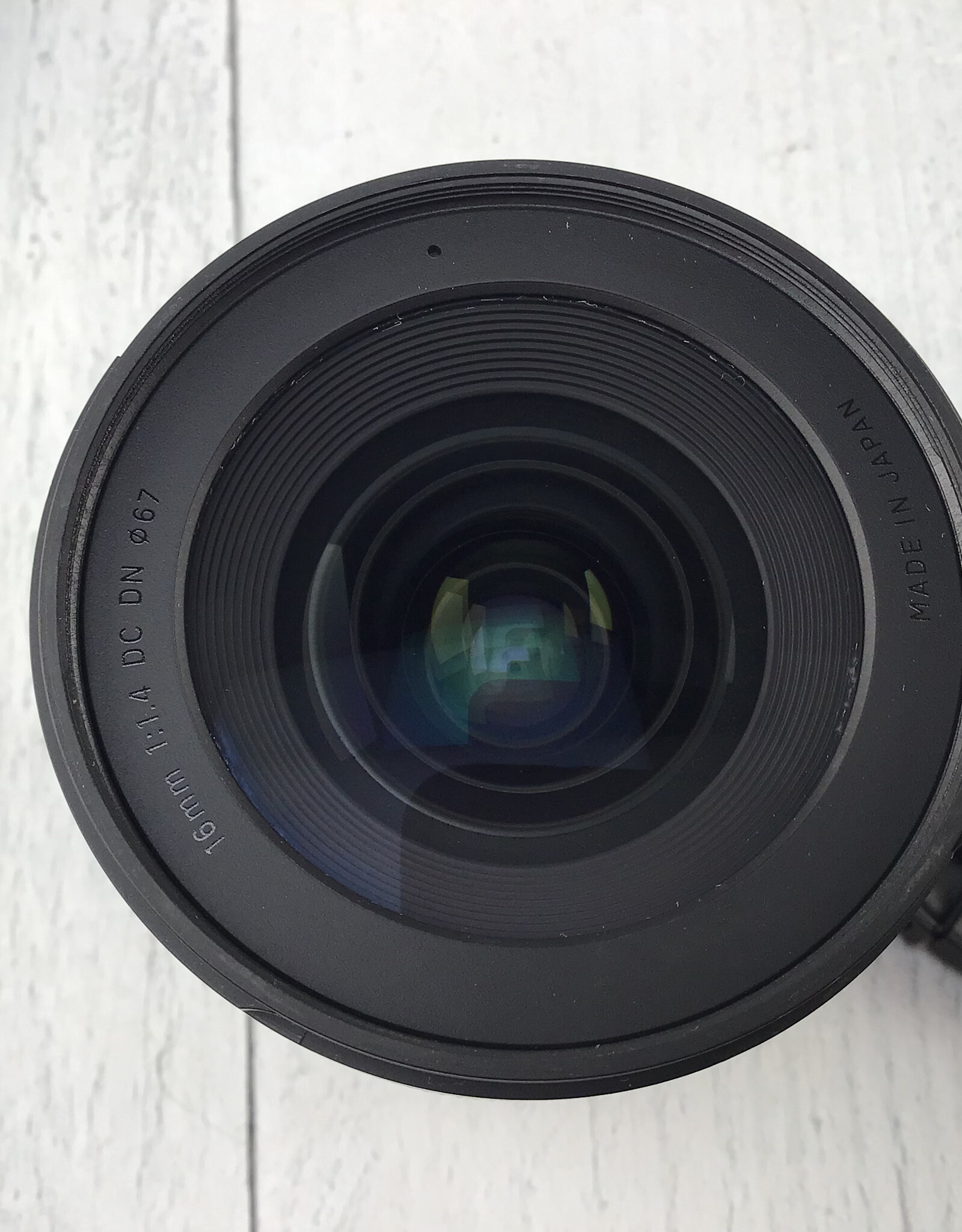 SIGMA Sigma 16mm f1.4 DC DN Lens for Canon EF-M in Box Used