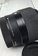 CANON Sigma 56mm f1.4 DC DN Lens for Canon EF-M in Box Used Fair