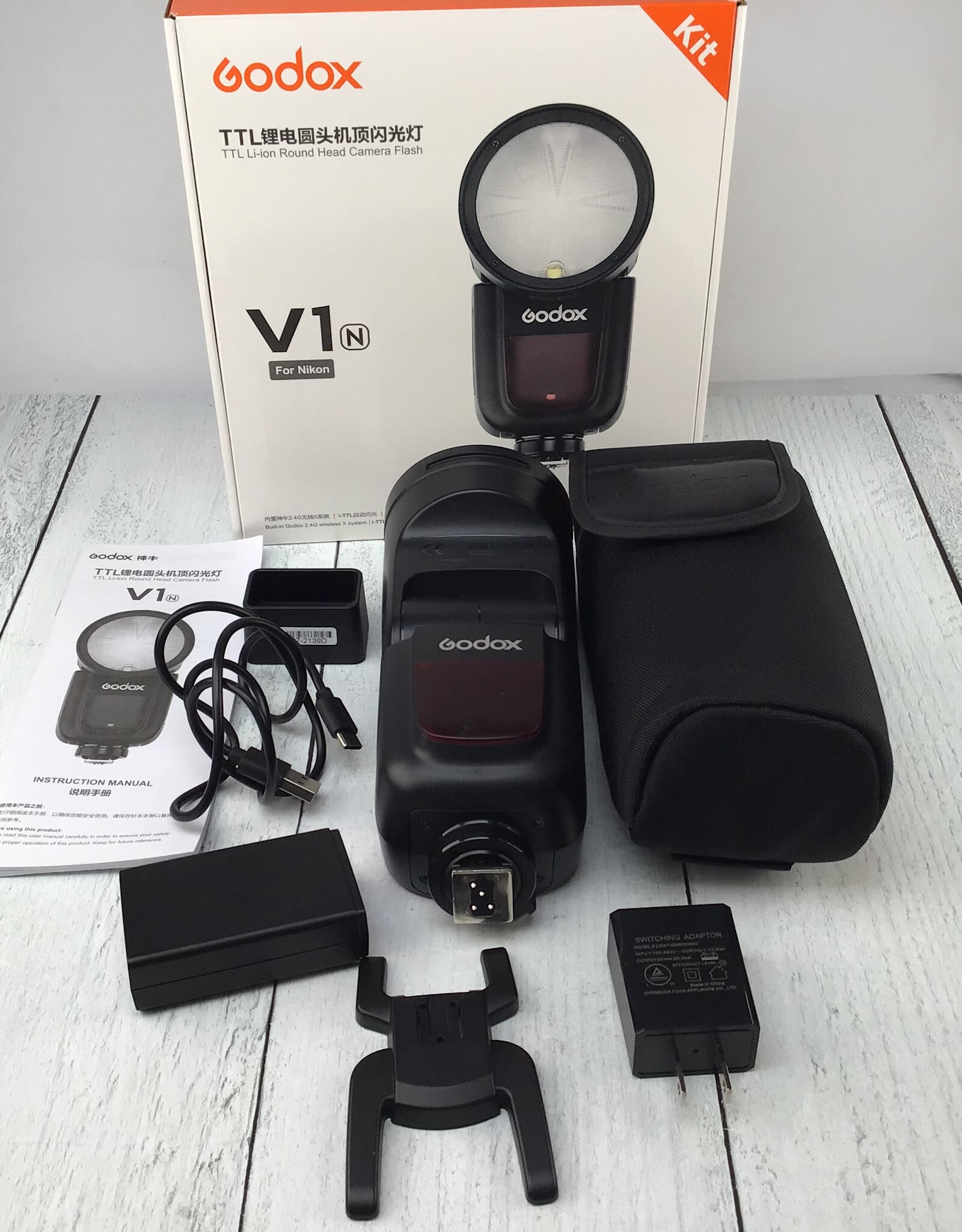 GODOX Godox V1N Flash for Nikon in Box Used