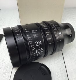SIGMA Sigma 28-105mm T3 FF AF Cine Zoom Lens for Sony in Box Used EX