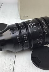 SIGMA Sigma 28-105mm T3 FF AF Cine Zoom Lens for Sony in Box Used EX