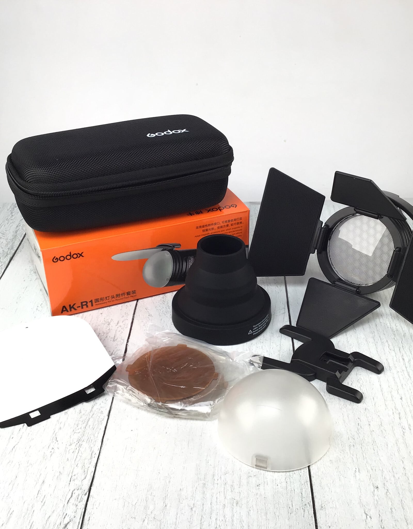 GODOX Godox AK-R1 Accessory Kit for Round Flash Head in Box Used Good