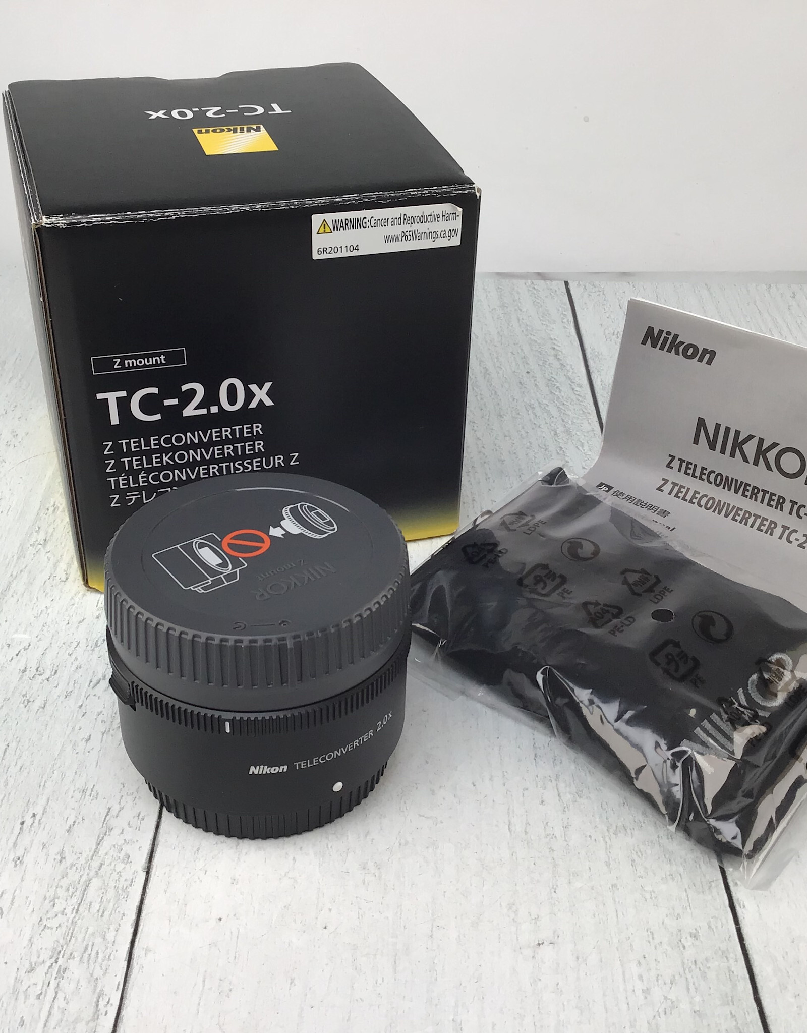NIKON Nikon Z Teleconverter 2.0X TC-2X in Box Used Good