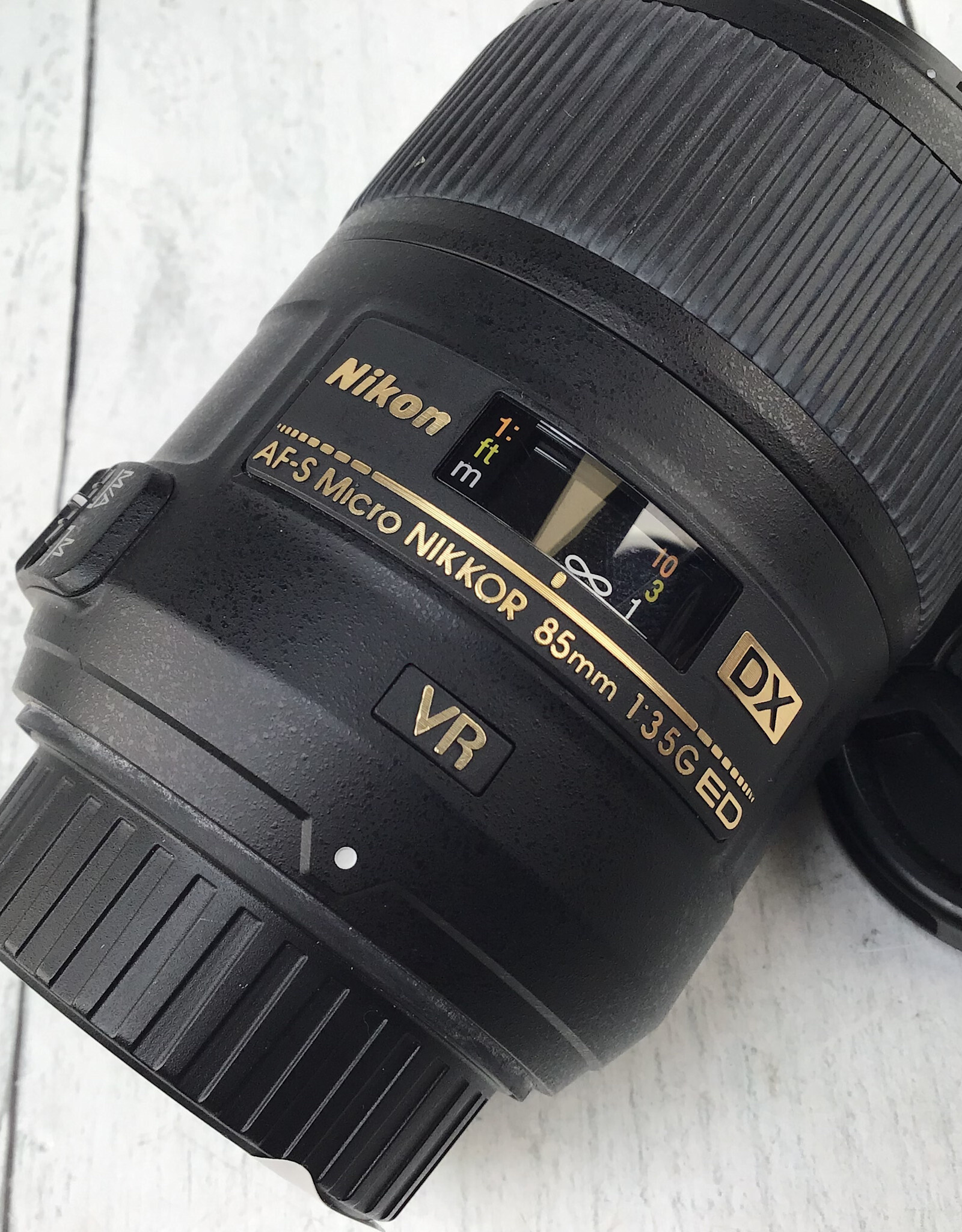 NIKON Nikon AF-S Micro Nikkor 85mm f3.5G VR Lens Used Good