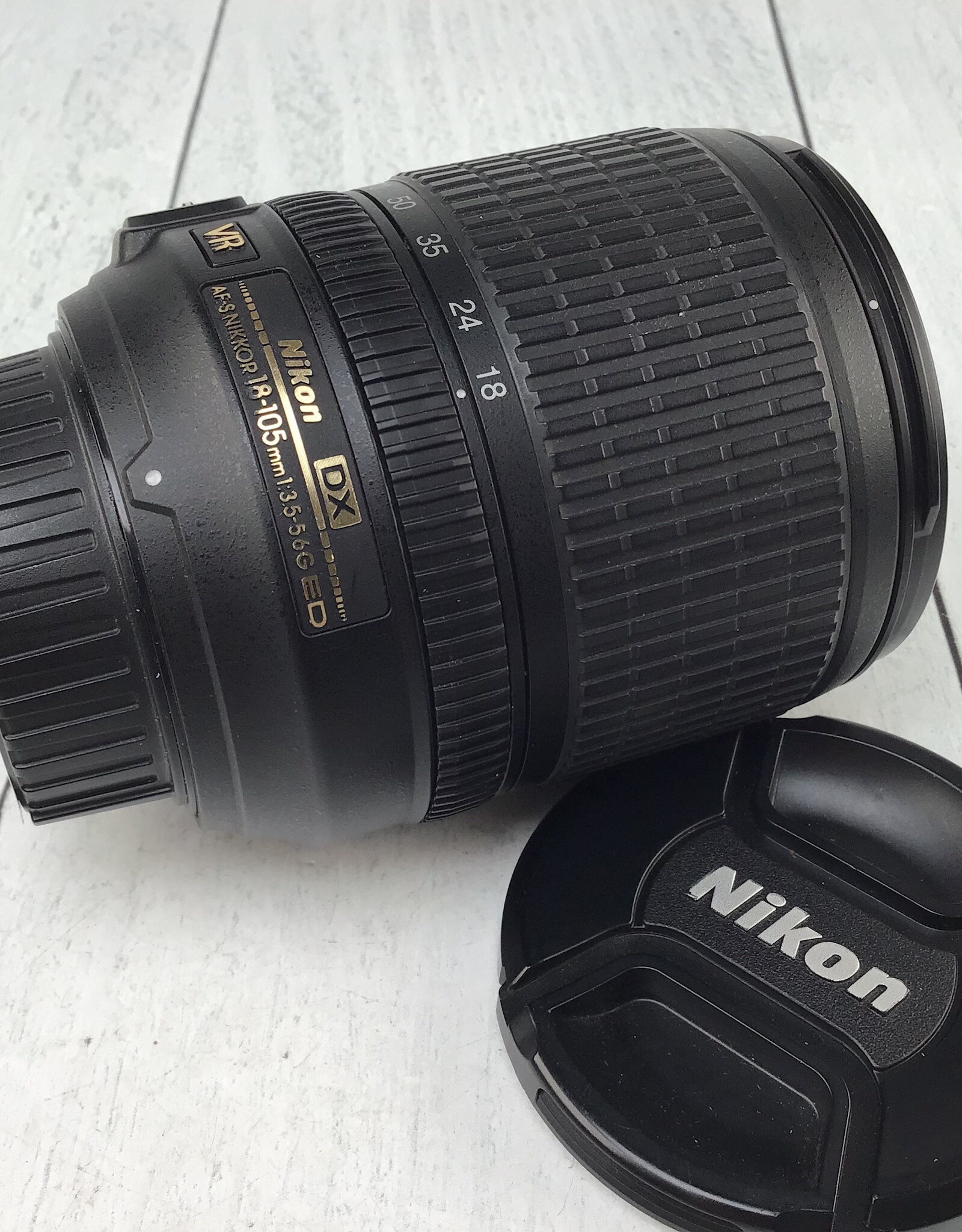 NIKON Nikon AF-S Nikkor 18-105mm f3.5-5.6 G VR Lens Used Good