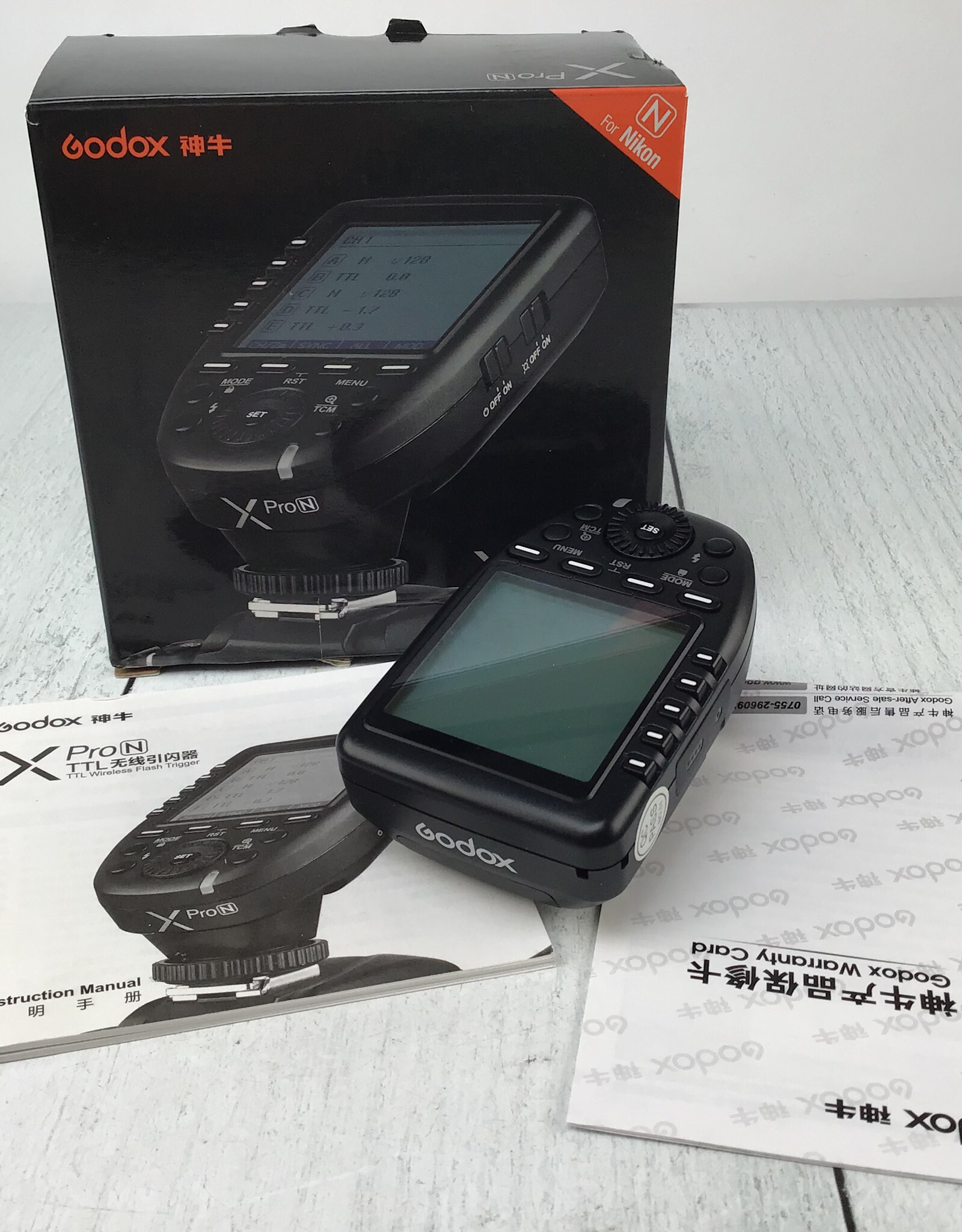 GODOX Godox XPro N Flash Trigger in Box Used Good
