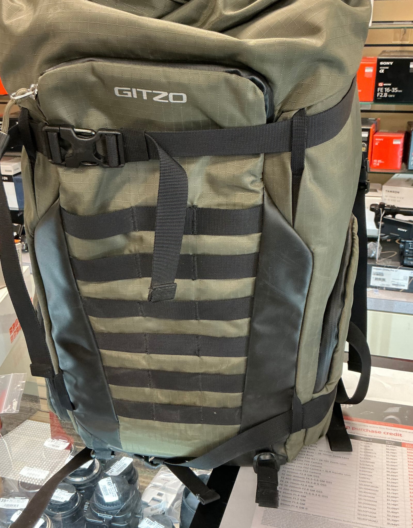 Gitzo Gitzo Camera Backpack Used Good