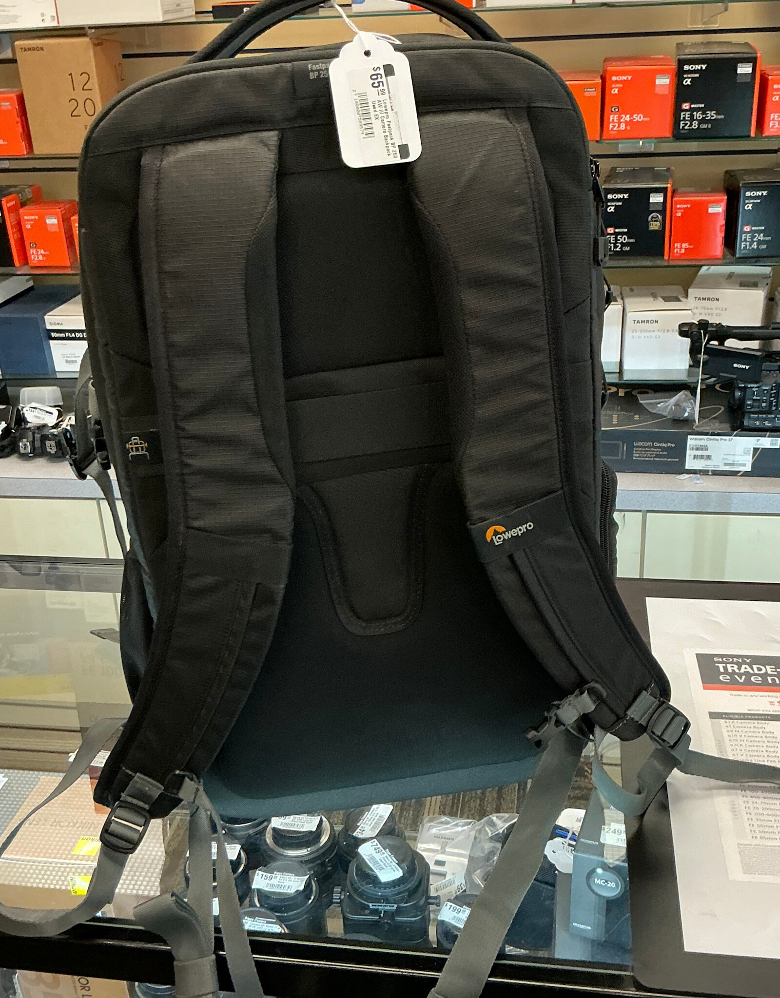 LOWEPRO Lowepro Fastpack BP 250 AW III Camera Backpack Used EX