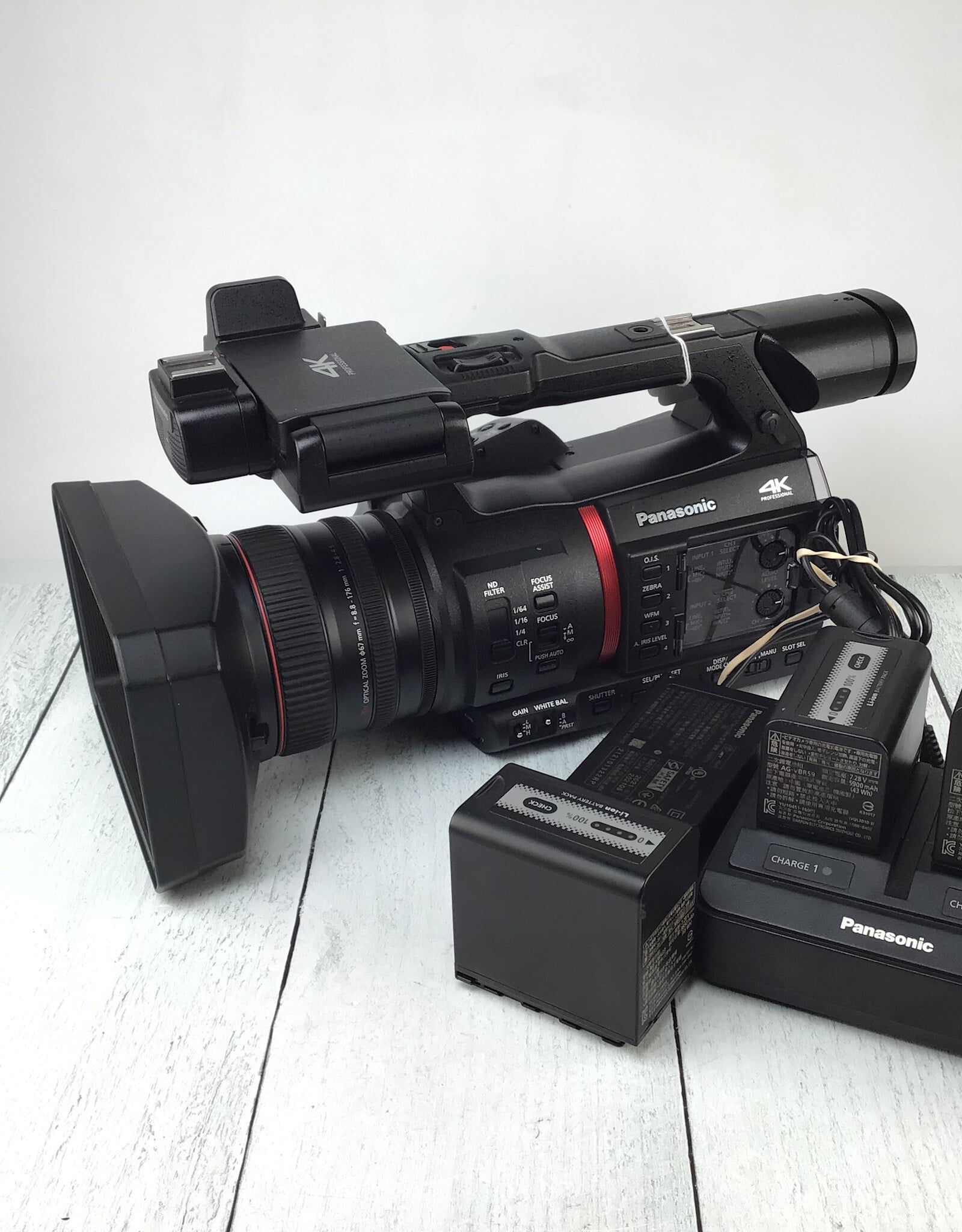 PANASONIC Panasonic AG-CX350 Camcorder 89 Hours Used Good