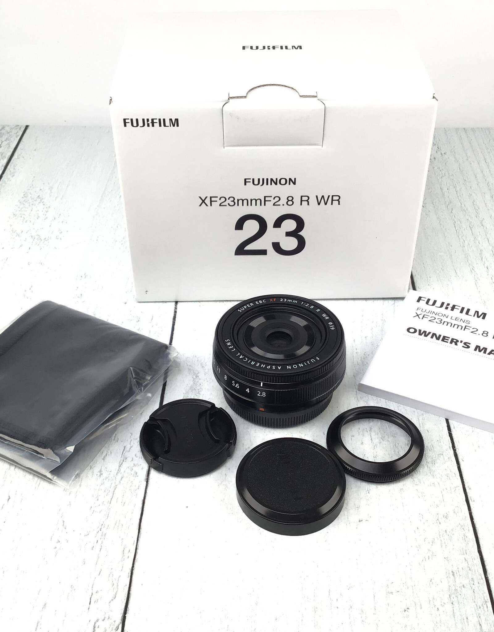 FUJI Fuji XF 23mm f2.8 R WR Lens in Box Used
