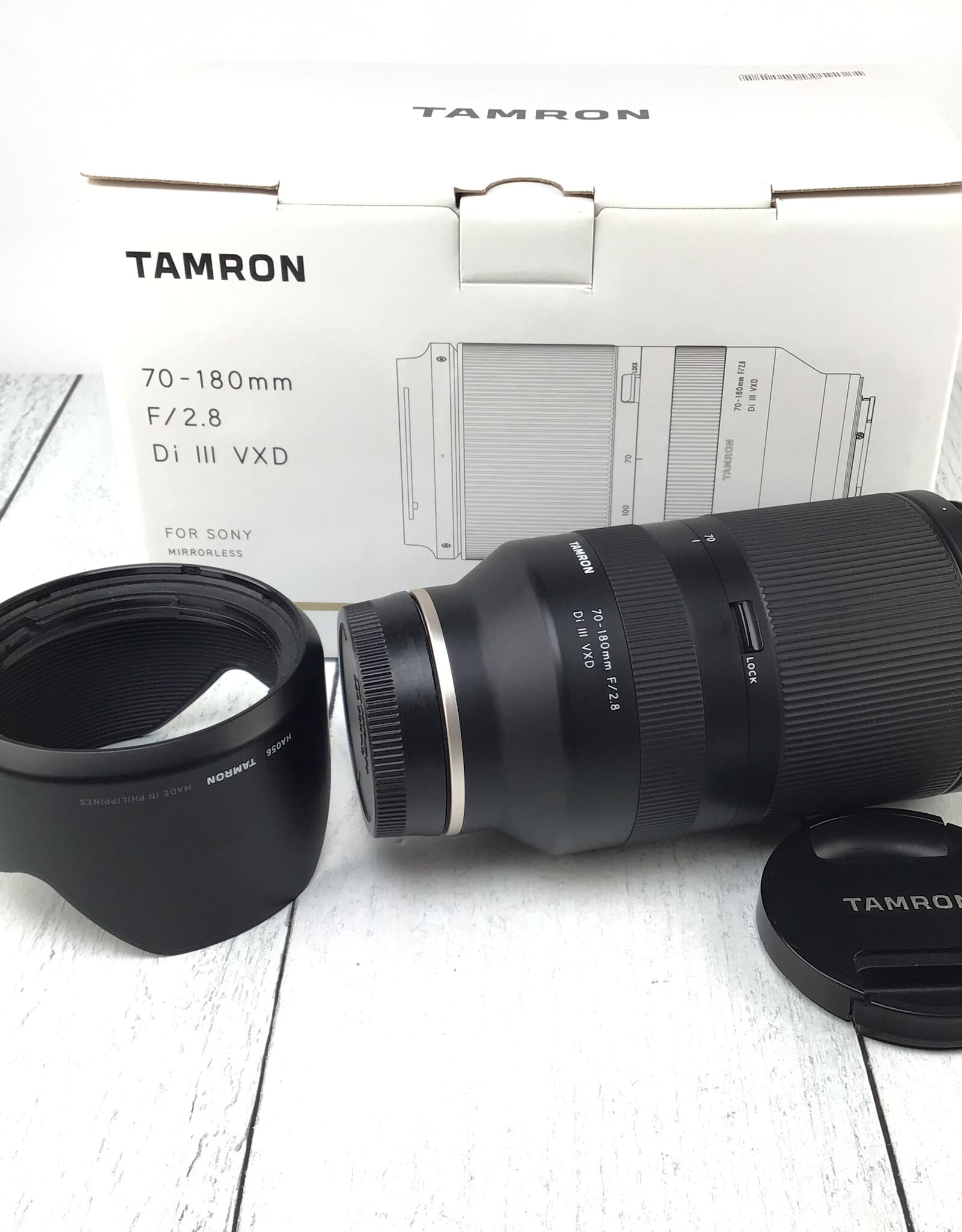 TAMRON Tamron 70-180mm f2.8 Di III VXD Lens for Sony in Box Used Fair