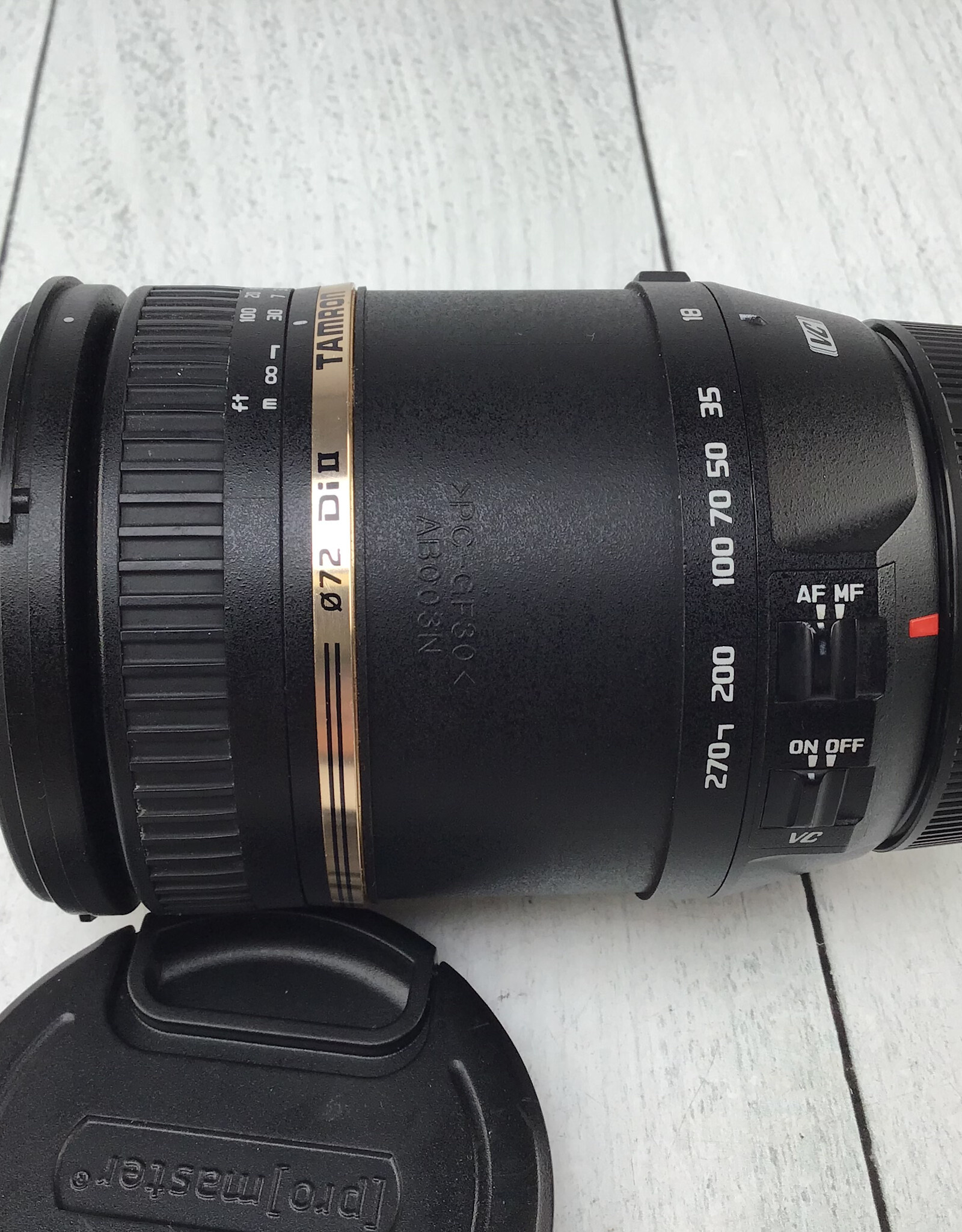 TAMRON Tamron 18-270mm f3.5-6.3 VC Lens for Canon EF Used BGN