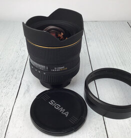 NIKON Sigma 12-24mm D f4.5-5.6 DG HSM Lens for Nikon Used Good