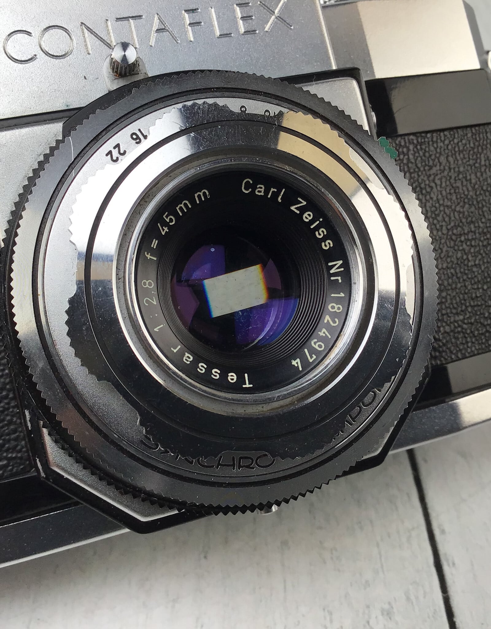 Contax Contaxflex Zeiss Ikon 861/02 Camera Used DISP