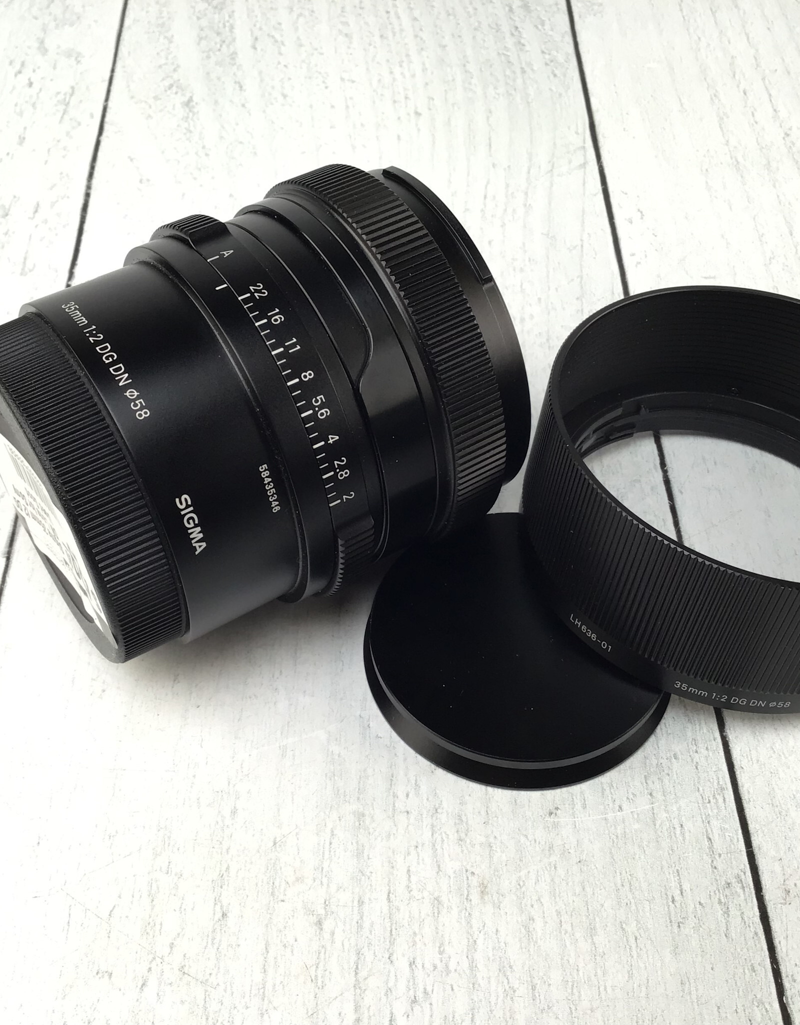 SIGMA Sigma 35mm f2 DG DN Lens for Sony Used Good