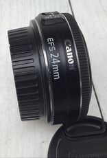 CANON Canon EF-S 24mm f2.8 STM Lens Used Good