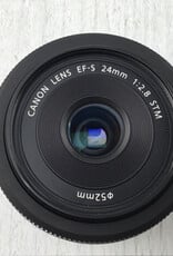 CANON Canon EF-S 24mm f2.8 STM Lens Used Good