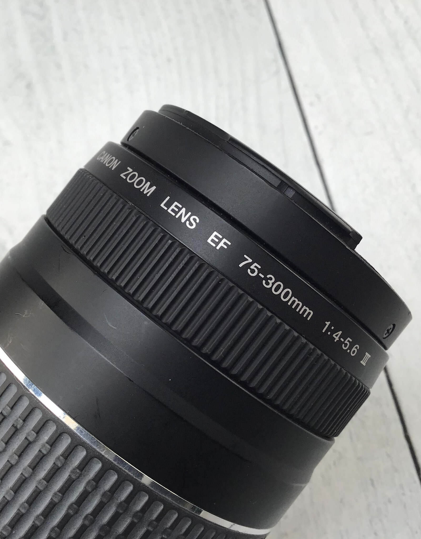 CANON Canon EF 75-300mm f4-5.6 III Lens Used BGN
