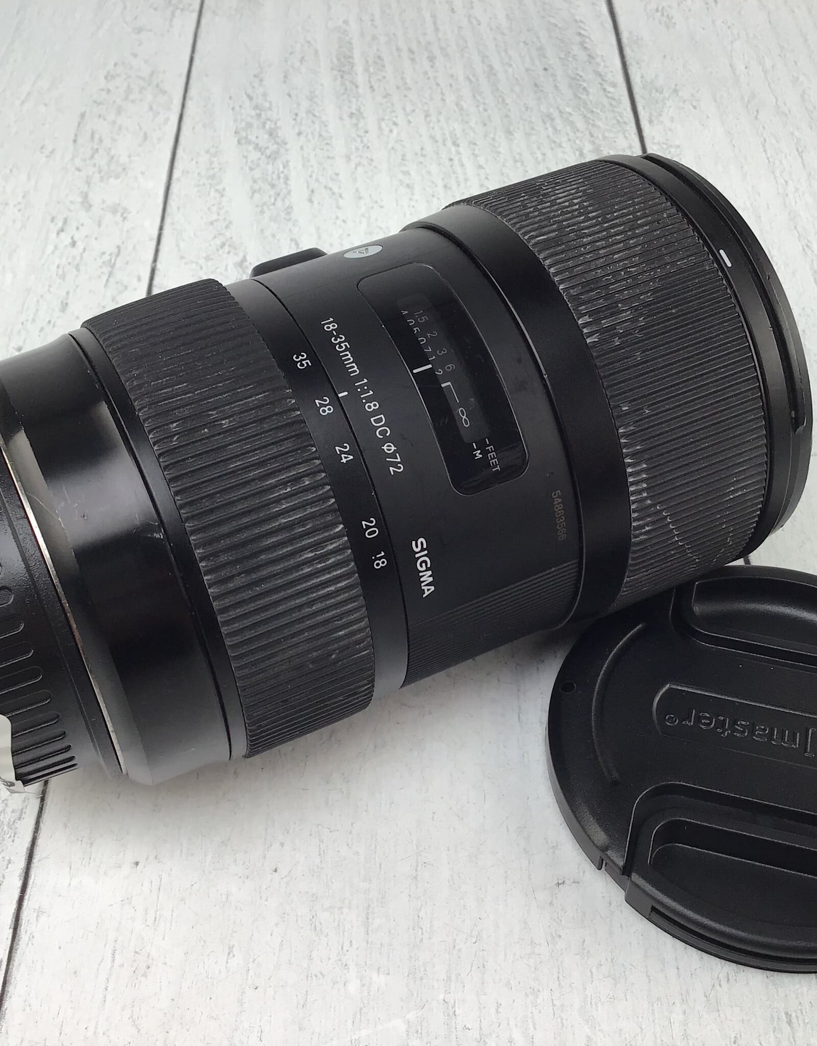 SIGMA Sigma Art 18-35mm f1.8 Lens for Canon EF Used Fair