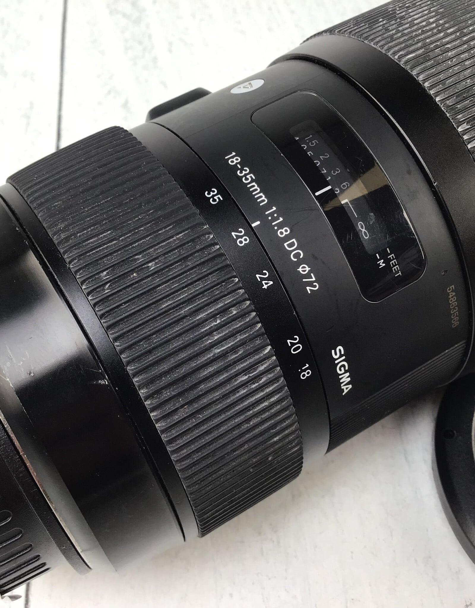 SIGMA Sigma Art 18-35mm f1.8 Lens for Canon EF Used Fair