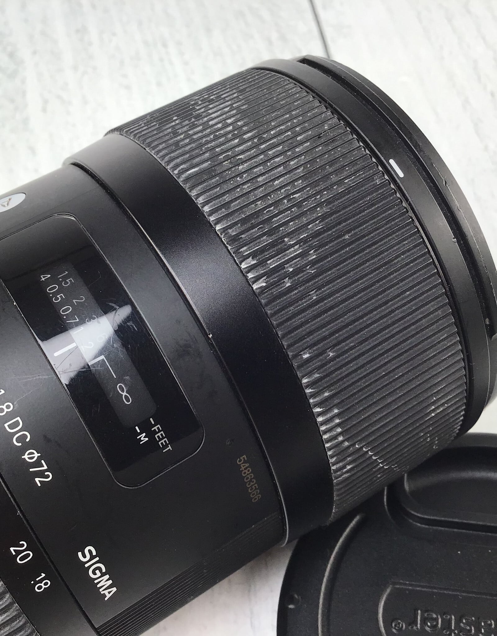 SIGMA Sigma Art 18-35mm f1.8 Lens for Canon EF Used Fair