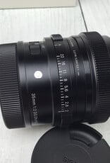 SIGMA Sigma 35mm f2 DG DN Lens for L Mount in box Used EX