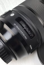 SIGMA Sigma Art 24-70mm f2.8 DG Lens for Canon EF Used Good
